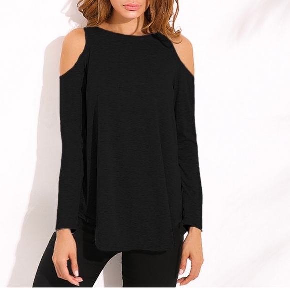 cold shoulder flowy top